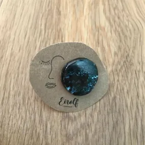 Bague en céramique lagon