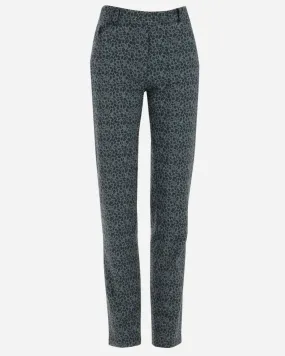 Pantalon à motifs