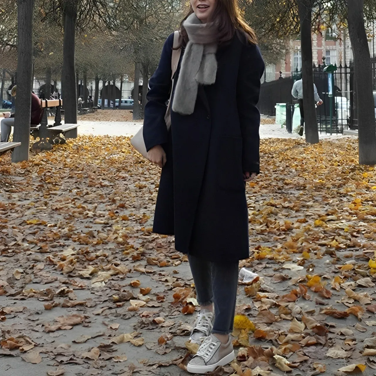 Xaviera - Manteau long en laine élégant